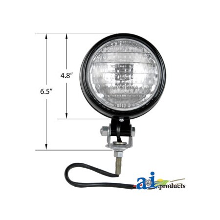 A & I Products Headlamp Assembly (12 Volt) 8" x5" x3" A-HL500